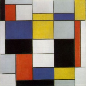 Piet Mondrian: Composizione anno 1920